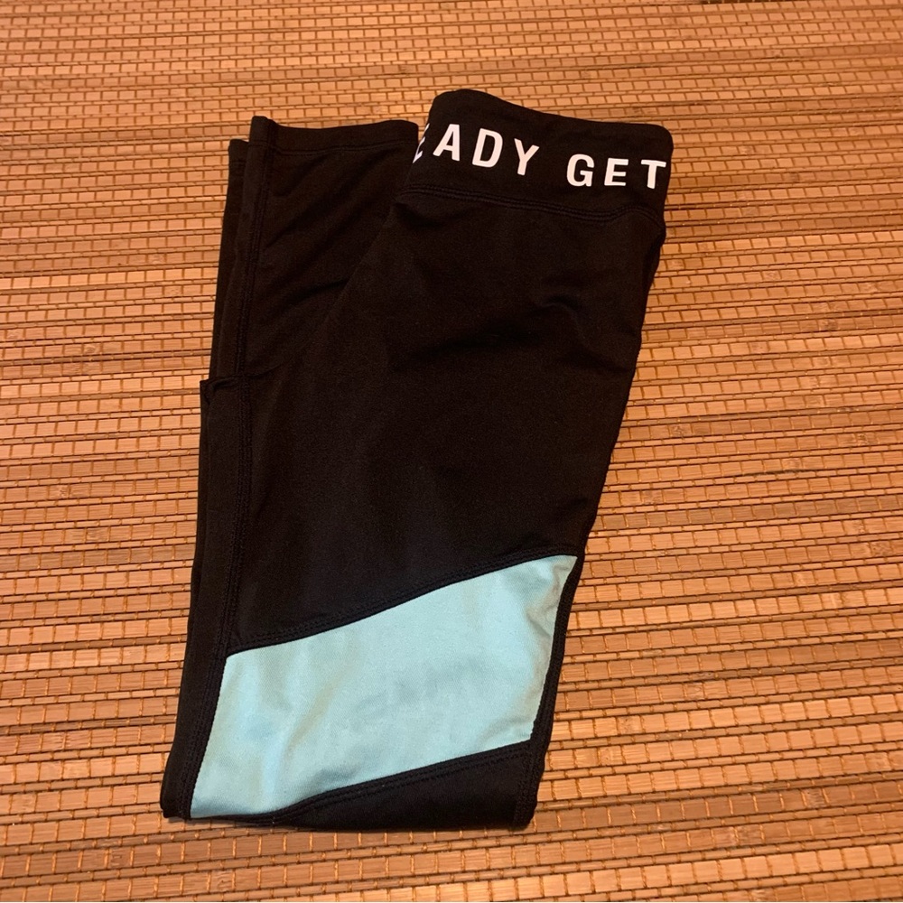 H&M Sport black athletic leggings size 8-10